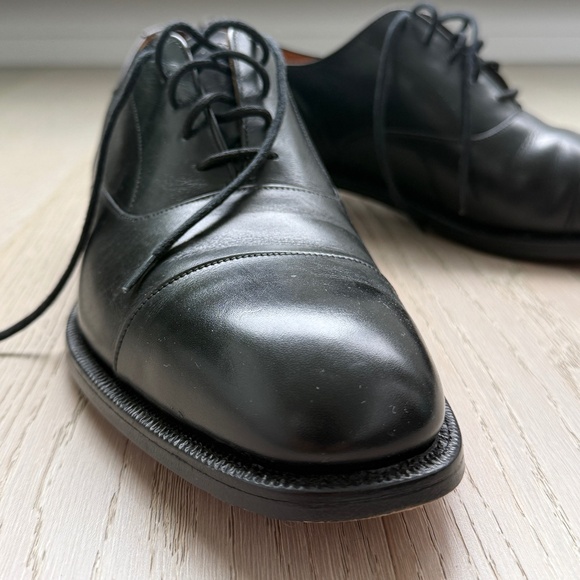 Premium Grade Cap-Toe Oxfords 9.5 US - Picture 1 of 7